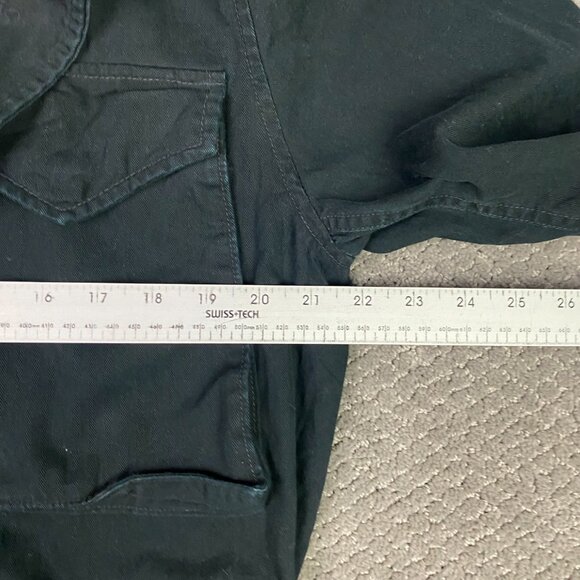 Ralph Lauren Denim & Supply Field Jacket Men's Medium Black M65 Military Combat - Picture 14 of 15